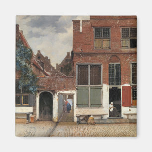 Johannes Vermeer - Little Street Magnet
