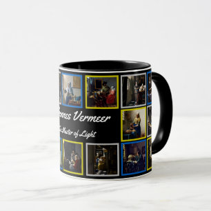 Johannes Vermeer - Masterpieces Grid Mug
