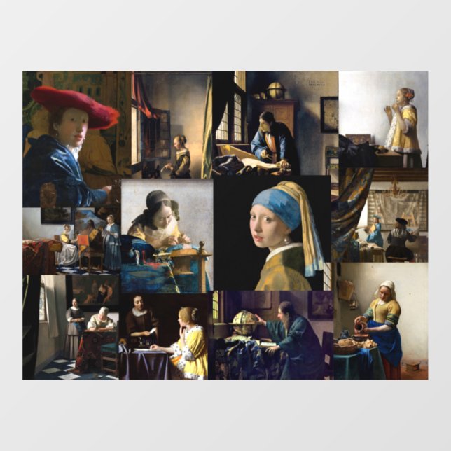 Johannes Vermeer - Masterpieces Patchwork (Sheet)