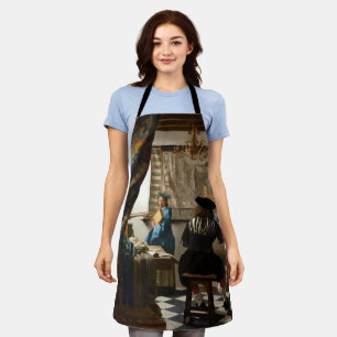 Johannes Vermeer - The Allegory of Painting Apron