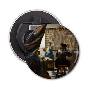Johannes Vermeer - The Allegory of Painting Bottle Opener
