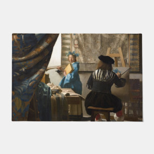 Johannes Vermeer - The Allegory of Painting Doormat