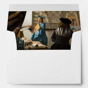 Johannes Vermeer - The Allegory of Painting Envelope