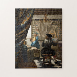 Johannes Vermeer - The Allegory of Painting Jigsaw Puzzle