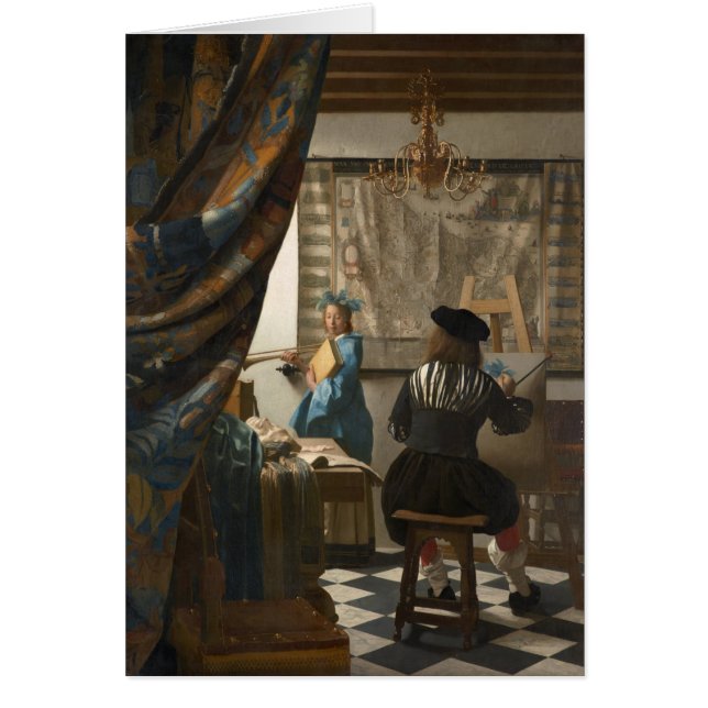 Johannes Vermeer, The Art Of Painting (Front)