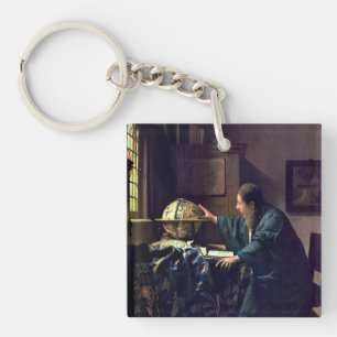 Johannes Vermeer - The Astronomer Key Ring