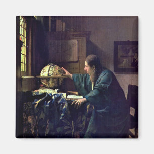 Johannes Vermeer - The Astronomer Magnet