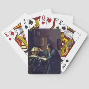 Johannes Vermeer - The Astronomer Playing Cards