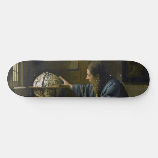 Johannes Vermeer - The Astronomer Skateboard (Horz)