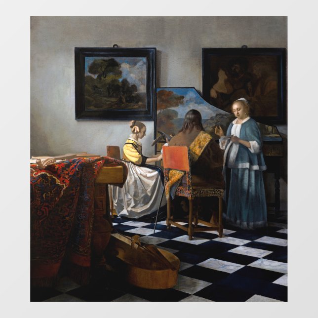 Johannes Vermeer - The Concert (Sheet)