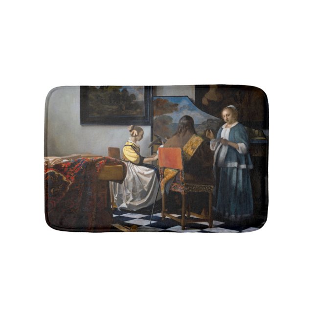 Johannes Vermeer - The Concert Bath Mat (Front)