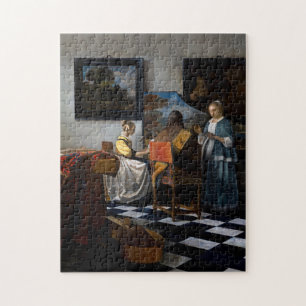 Johannes Vermeer - The Concert Jigsaw Puzzle