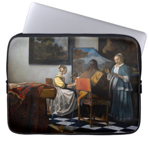 Johannes Vermeer - The Concert Laptop Sleeve
