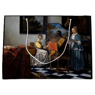 Johannes Vermeer - The Concert Large Gift Bag