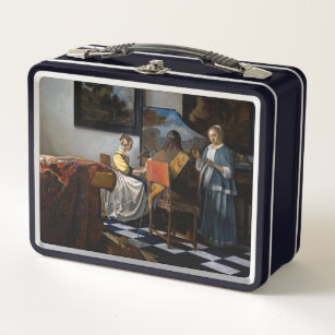 Johannes Vermeer - The Concert Metal Lunch Box