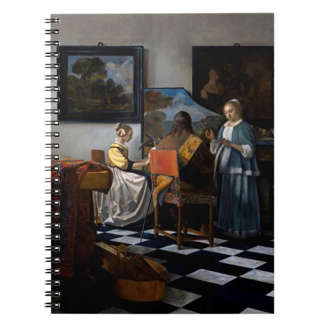 Johannes Vermeer - The Concert Notebook (Front)