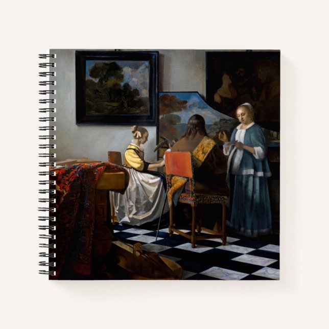 Johannes Vermeer - The Concert Notebook (Front)