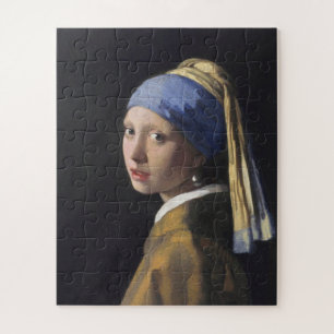 Johannes Vermeer - The Girl With A Pearl Earring Jigsaw Puzzle