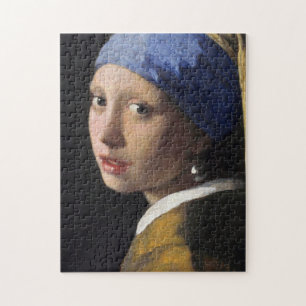 Johannes Vermeer - The Girl With A Pearl Earring Jigsaw Puzzle