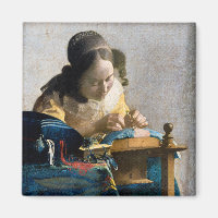 Johannes Vermeer - The Lacemaker