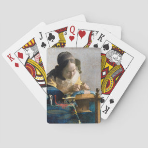 Johannes Vermeer - The Lacemaker Playing Cards