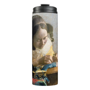 Johannes Vermeer - The Lacemaker Thermal Tumbler