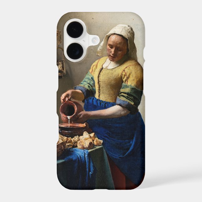 Johannes Vermeer - The Milkmaid (Back)