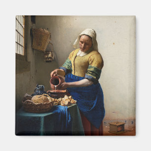 Johannes Vermeer - The Milkmaid Magnet
