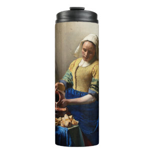 Johannes Vermeer - The Milkmaid Thermal Tumbler