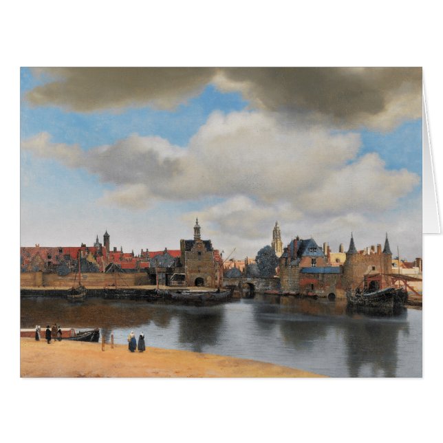 Johannes Vermeer, van Deft, View of Delft (Front Horizontal)