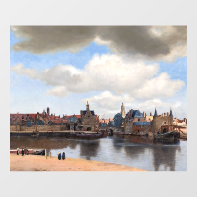 Johannes Vermeer - View of Delft (Sheet)
