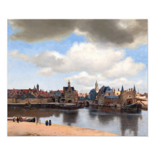 Johannes Vermeer - View of Delft Photo Print