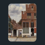 Johannes Vermeer, View Of Houses In Delft Magnet<br><div class="desc">Johannes Vermeer,  Jan Vermeer van Delft - View Of Houses In Delft,  The Little Street,  1658.</div>
