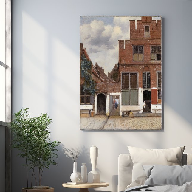 Johannes Vermeer, View Of Houses In Delft Poster (Creator Uploaded)