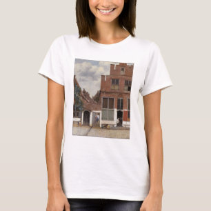 Johannes Vermeer, View Of Houses In Delft T-Shirt
