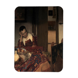 Johannes Vermeer, Young Women Sleeping Magnet