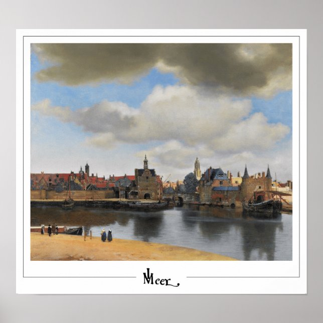 Johannes Vermeer Zedign Art Poster #29 (Front)