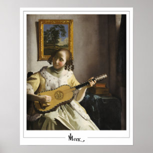 Johannes Vermeer Zedign Art Poster #30