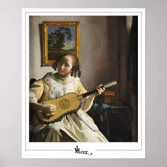 Johannes Vermeer Zedign Art Poster #30 (Front)