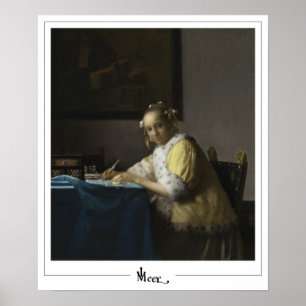 Johannes Vermeer Zedign Art Poster #31