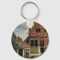 Johannes Vermeer's Street in Delft (circa 1660)