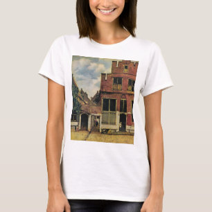Johannes Vermeer's Street in Delft (circa 1660) T-Shirt