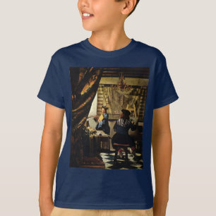 Johannes Vermeer's The Art of Painting circa 1668 T-Shirt