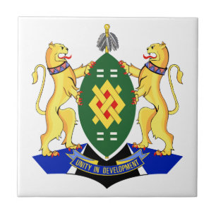 Johannesburg Flag Ceramic Tile