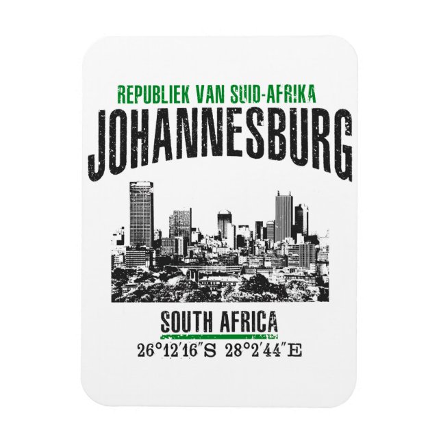 Johannesburg Magnet (Vertical)