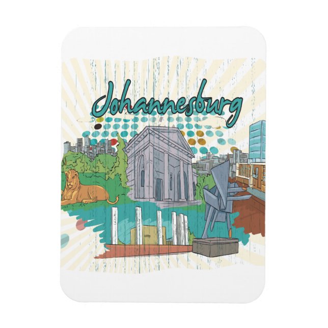 Johannesburg Magnet (Vertical)