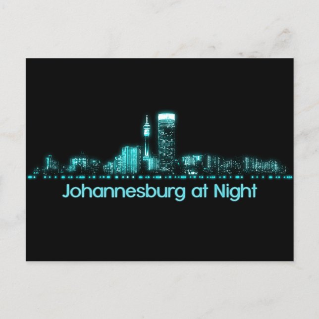 Johannesburg Skyline Postcard (Front)