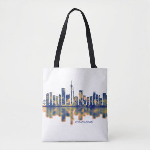 Johannesburg Skyline Tote Bag