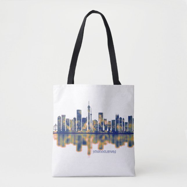 Johannesburg Skyline Tote Bag (Front)