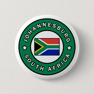 Johannesburg South Africa 6 Cm Round Badge